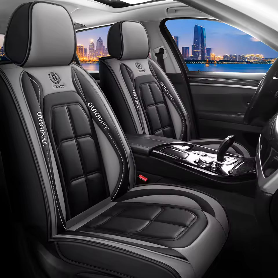 Full leather seat cover