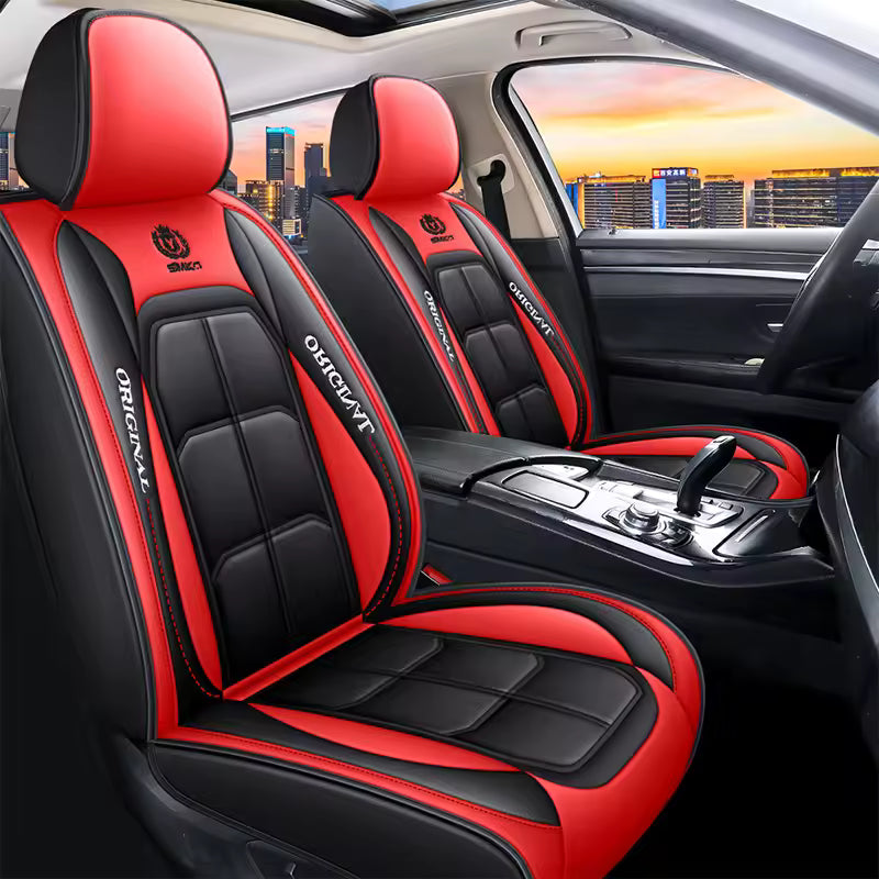 Full leather seat cover