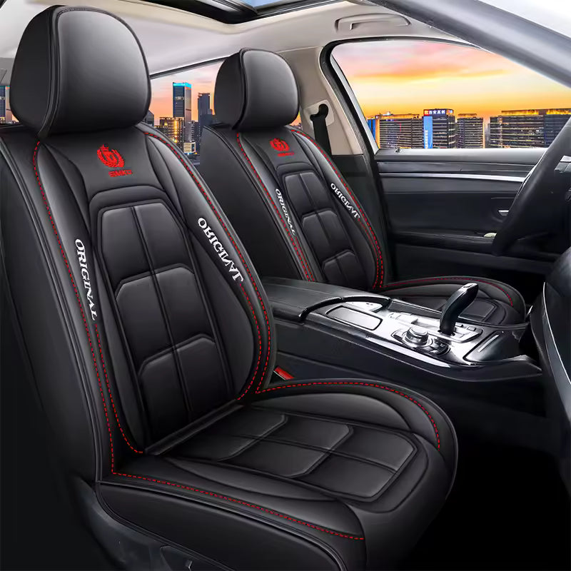 Full leather seat cover