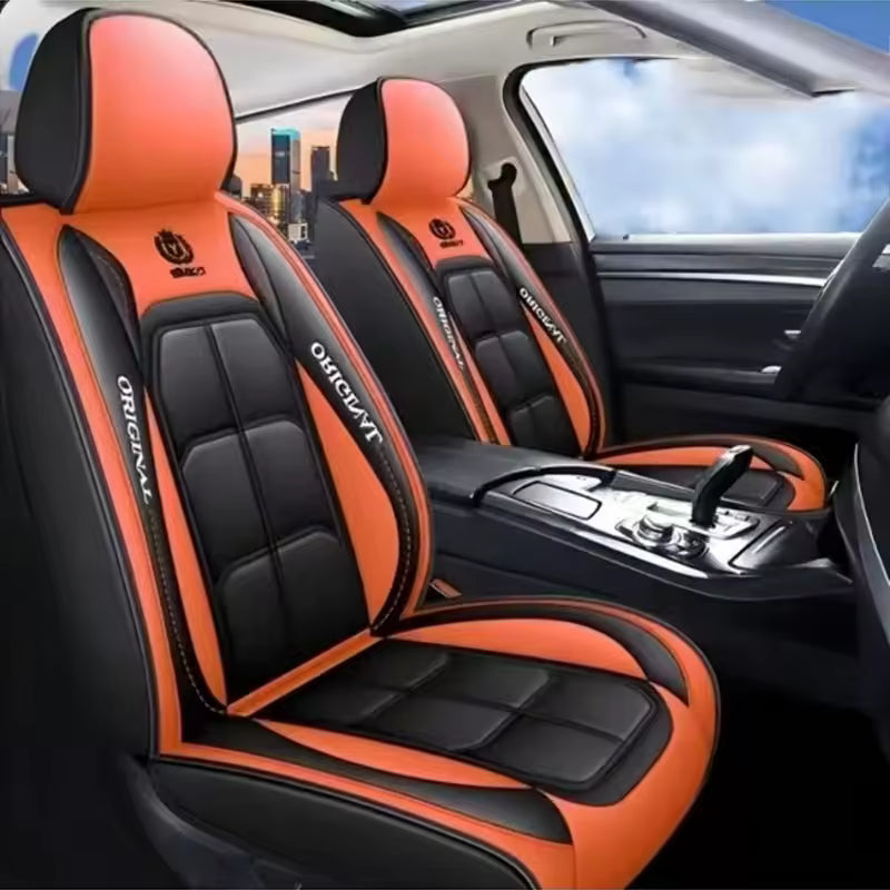 Full leather seat cover