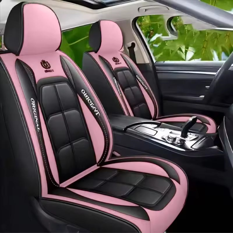Full leather seat cover
